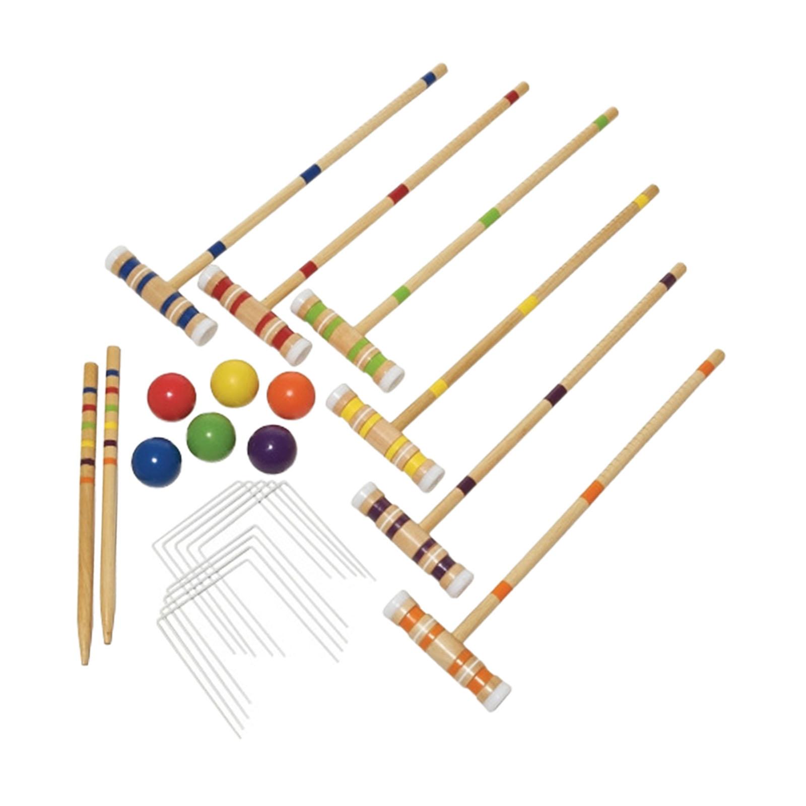 Croquet Set Lawn - Rasen Krocket Spiel Set 2 Benchmarks