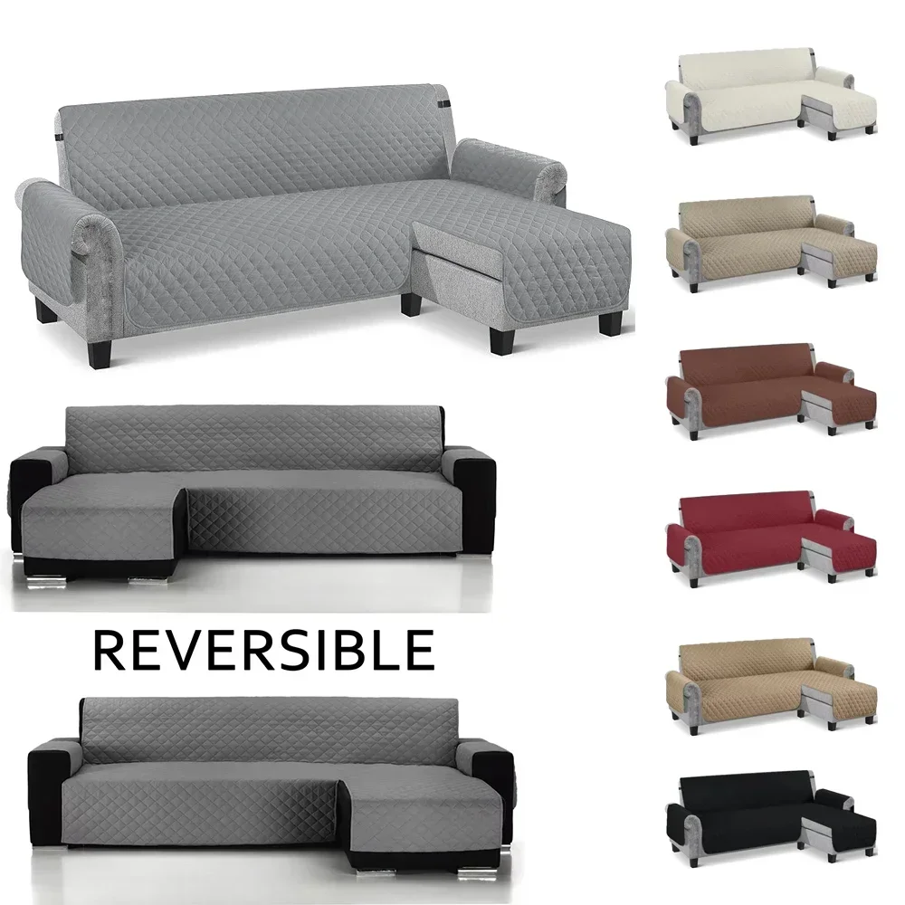 Washer Toss Set - Sofa-Kissen Einteiliger L-förmiger Schutzbezug Relaxsessel-Bezug Links