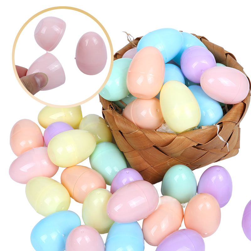 Party Games Easter Egg - 12/24er-Pack befüllbare Ostereier aus Kunststoff –