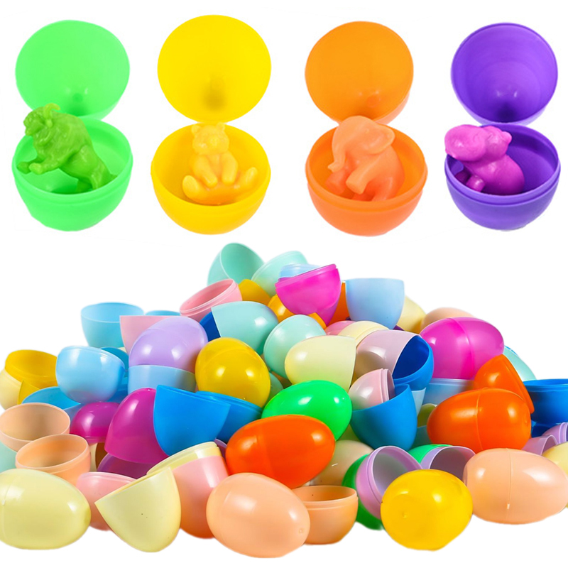Party Games Easter Egg - 12/24Pcs Leere Ostern Eier Kunststoff Befüllbare