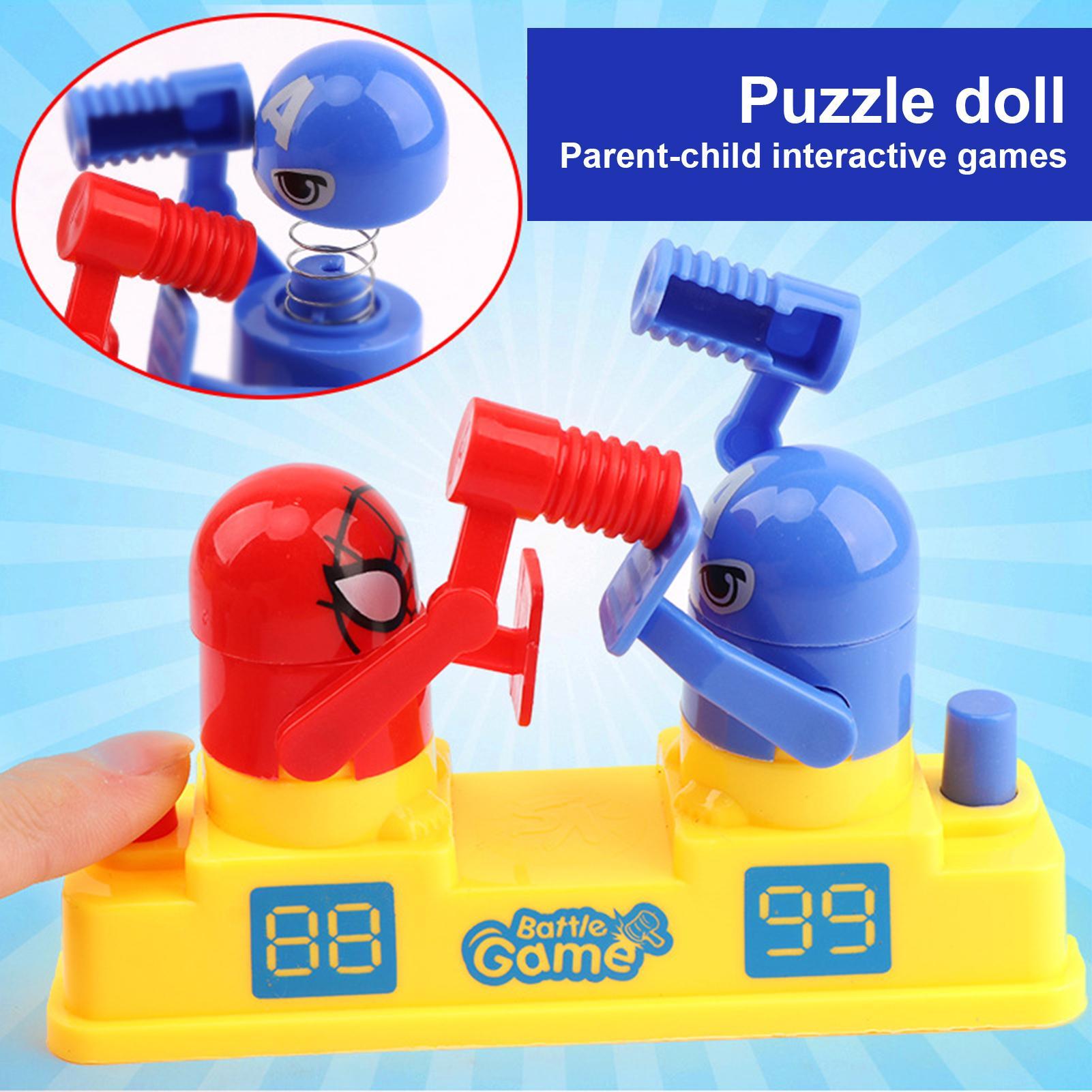 Party Games App - Tisch-Kampfspiel Mini-Roboter Boxer Kampfspielzeug Interaktives und
