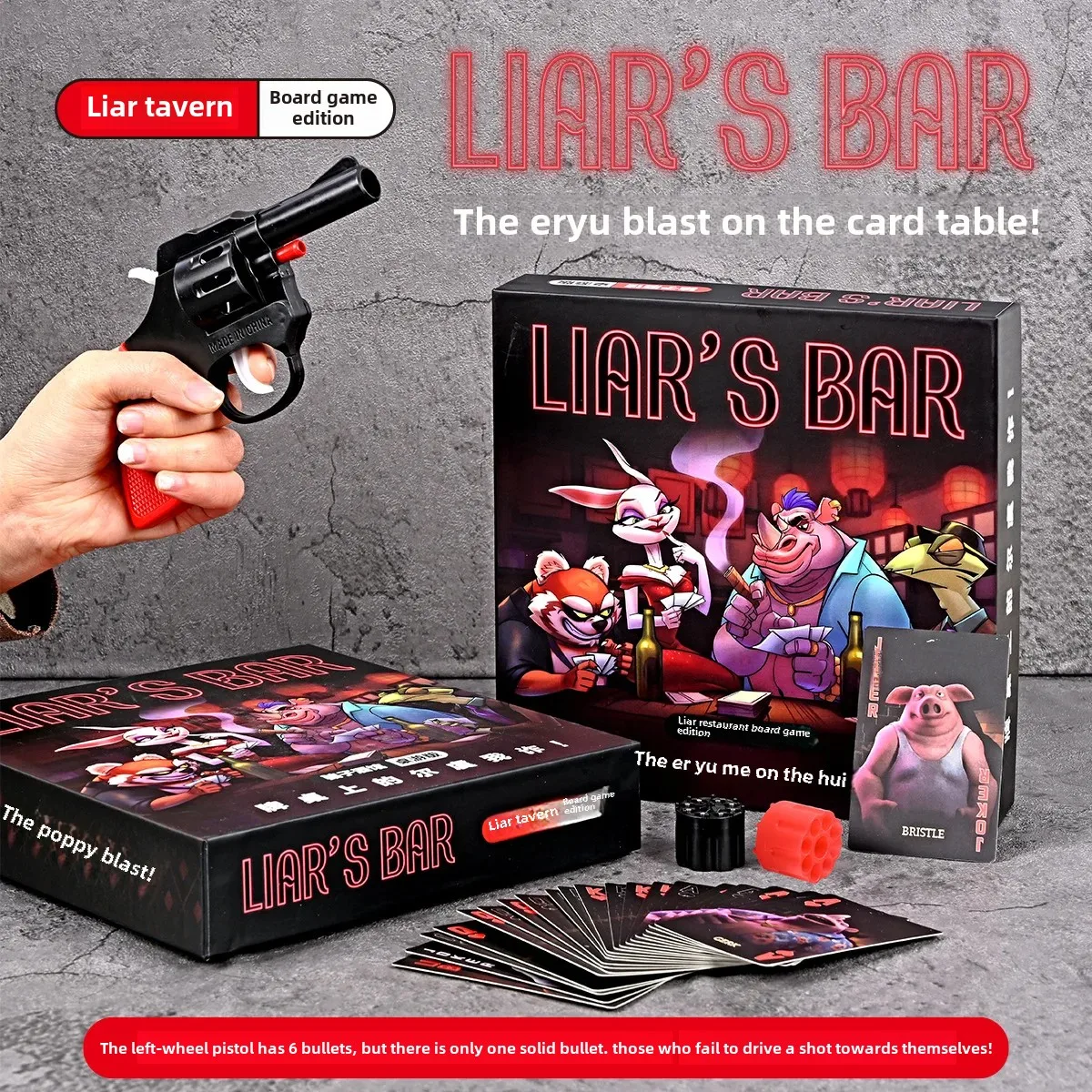 Party Games App - Fraud Pub-Tischspiel, echte physische Karten, beliebtes