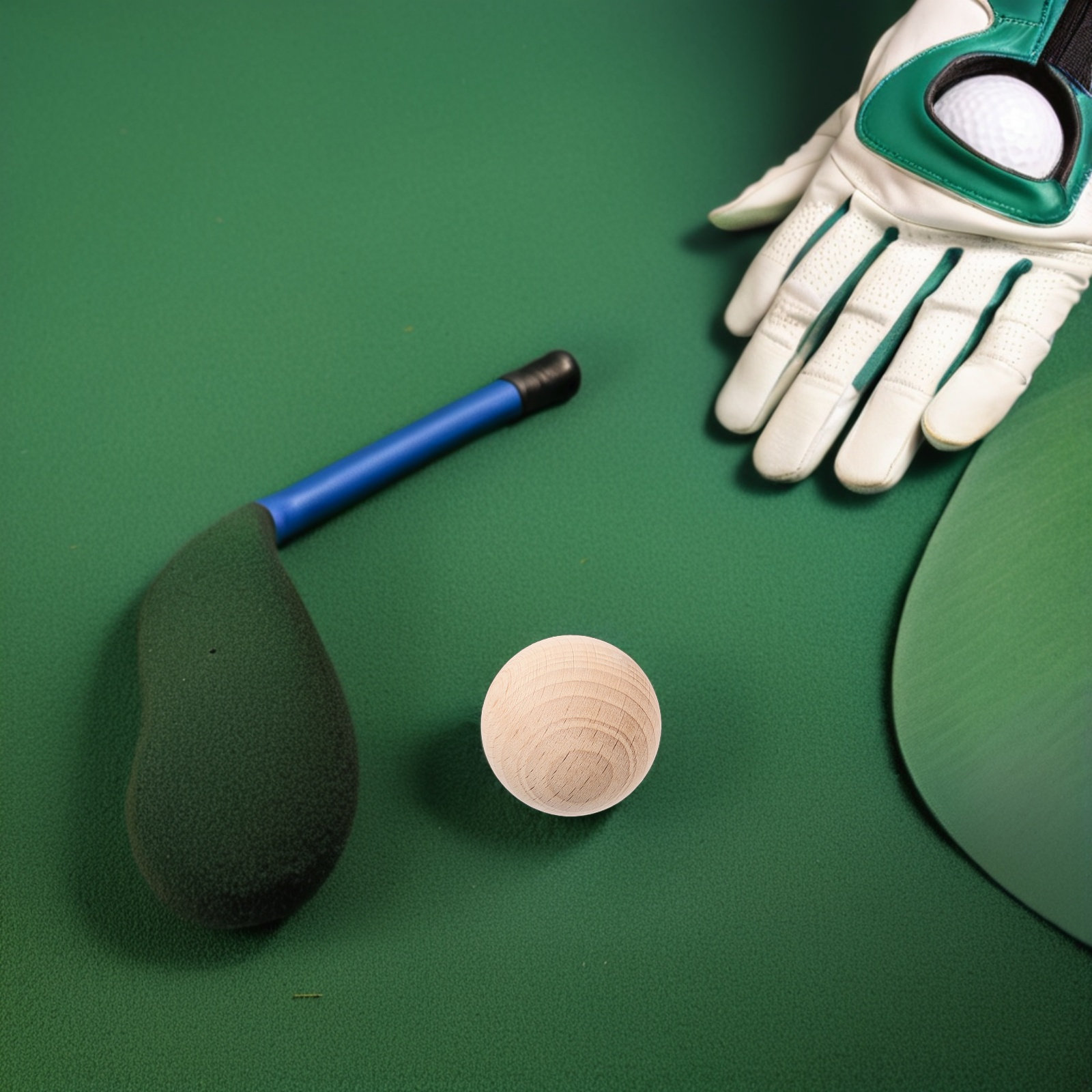 Natürlicher Hartholz-Holzball  – Croquet Set Lawn Bewertung und Preis
