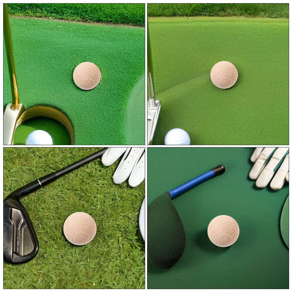 Natürlicher Hartholz-Holzball  – Croquet Set Lawn Bewertung und Preis