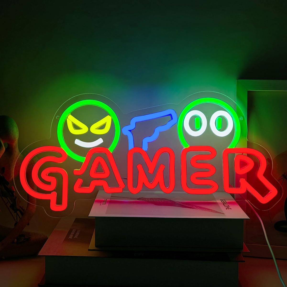 Gamer Neon-Schild LED-Wandleuc – Party Games Graduation Bewertung und Preis