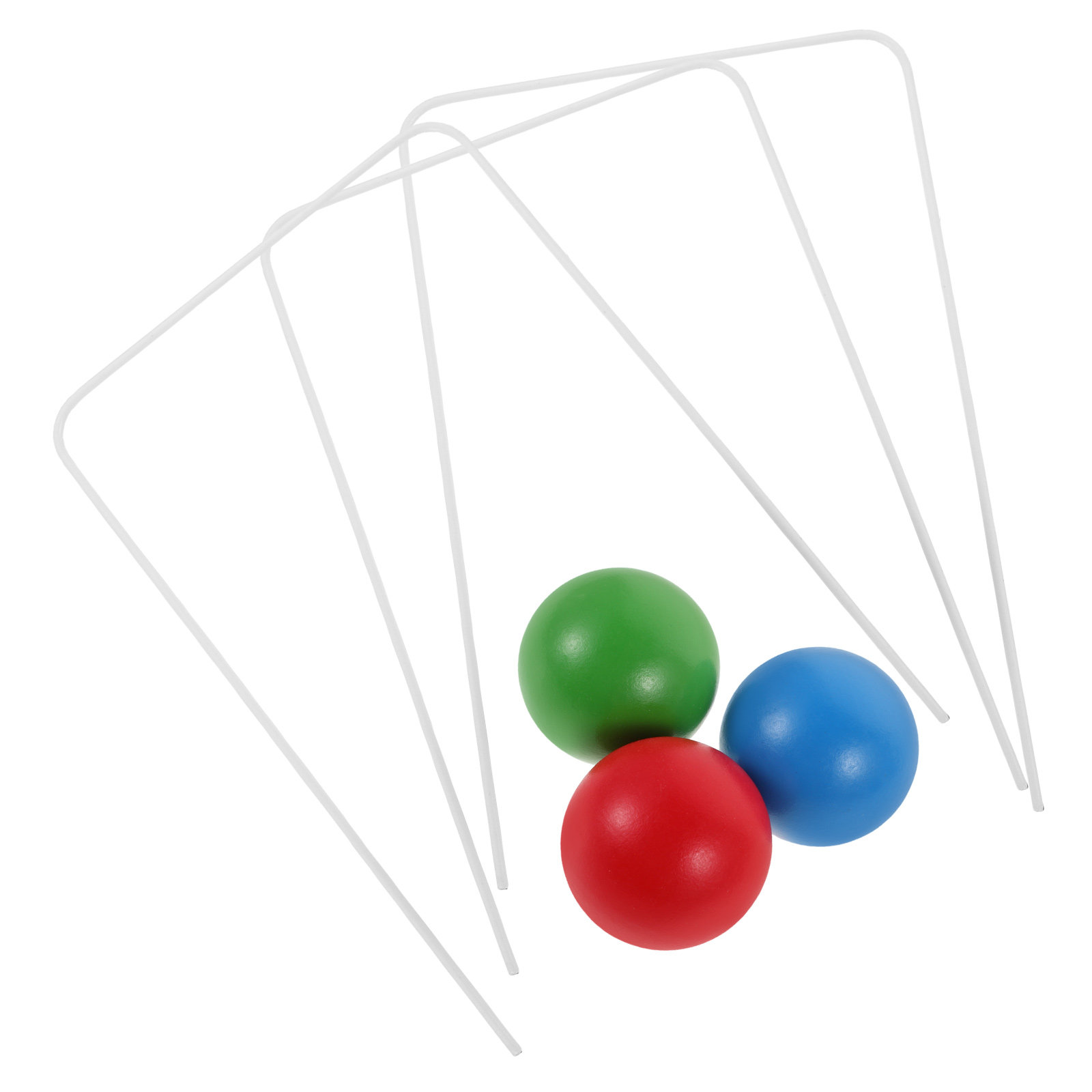 1 Set Krokett-Set aus Holz, Ga – Croquet Set Lawn Bewertung und Preis
