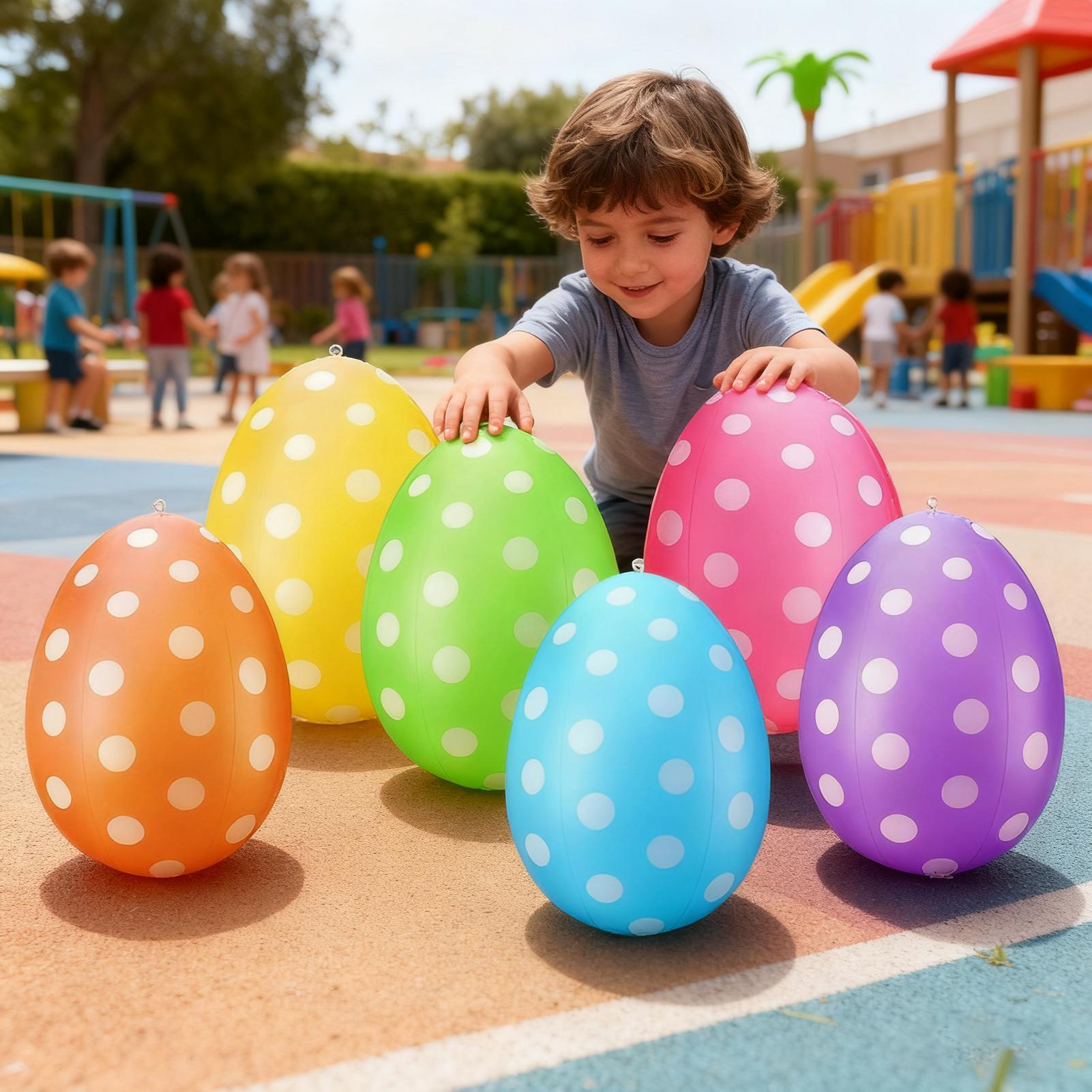 Aufblasbare Ostereier 6 Teile/ – Party Games Easter Egg Bewertung und Preis
