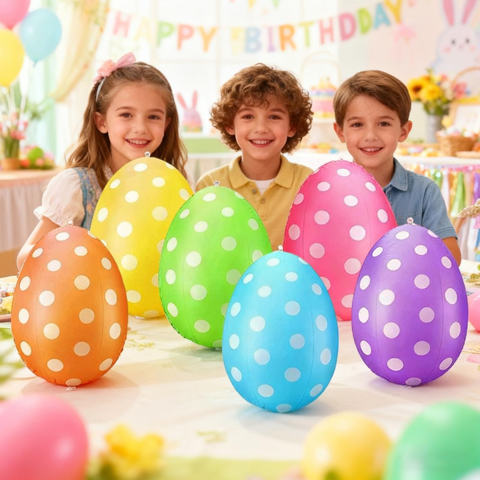 Aufblasbare Ostereier 6 Teile/ – Party Games Easter Egg Bewertung und Preis