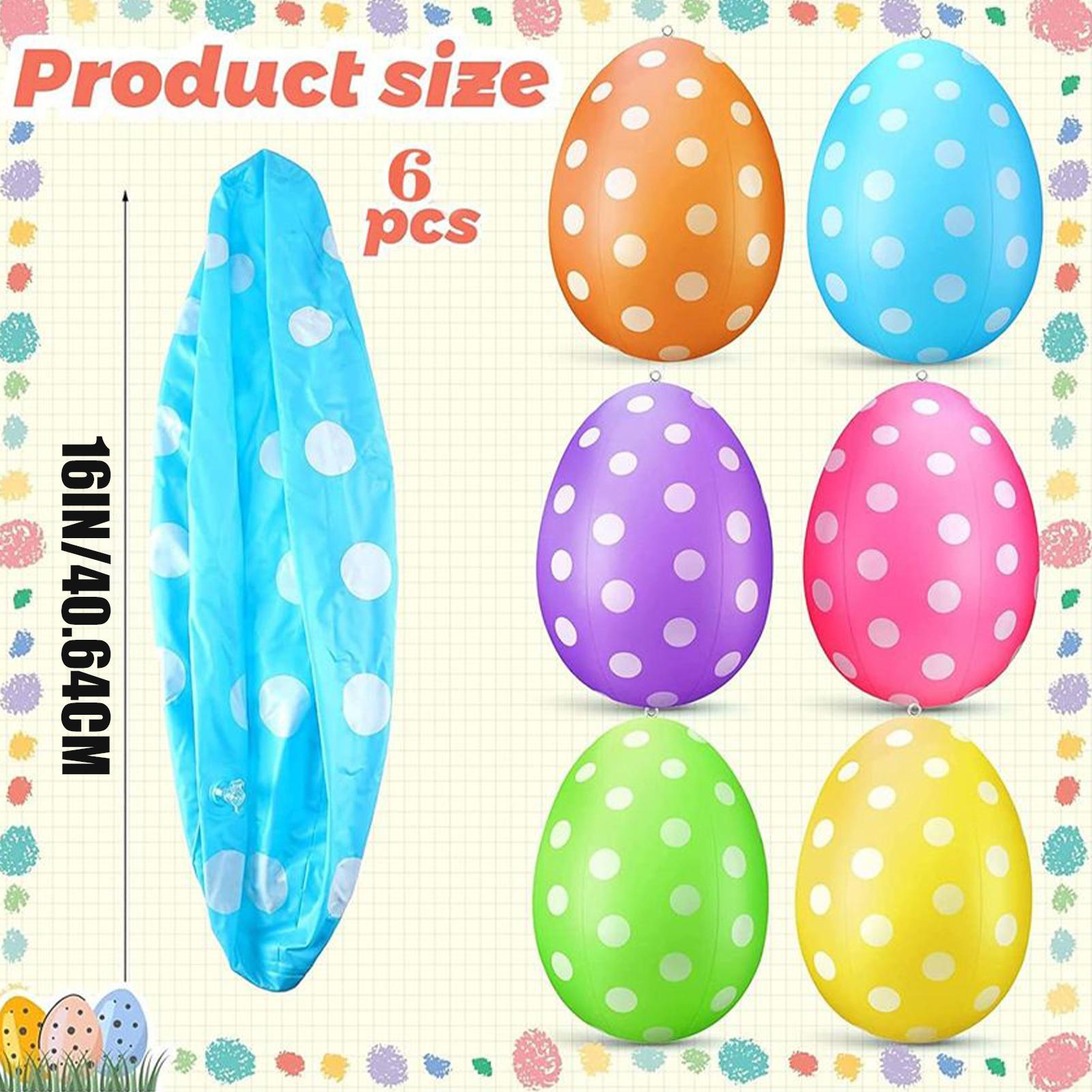 Aufblasbare Ostereier 6 Teile/ – Party Games Easter Egg Bewertung und Preis