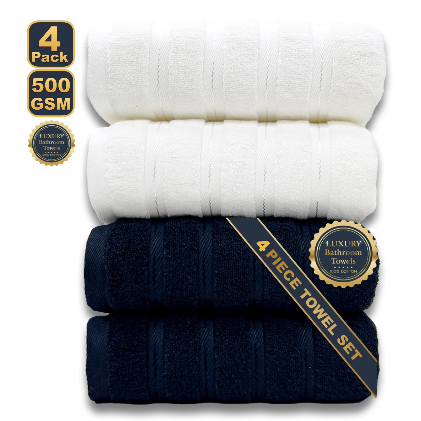 Schwarzes 4-teiliges XXL-Badet – Washer Toss Set Bewertung und Preis
