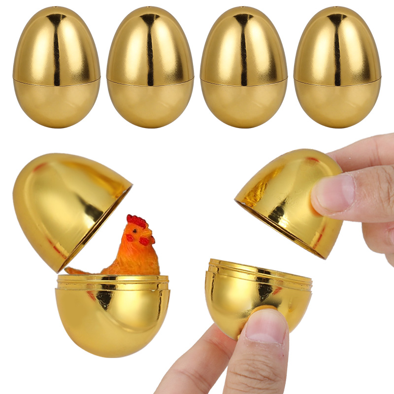 6 Stück Goldene Ostereier Plas – Party Games Easter Egg Bewertung und Preis