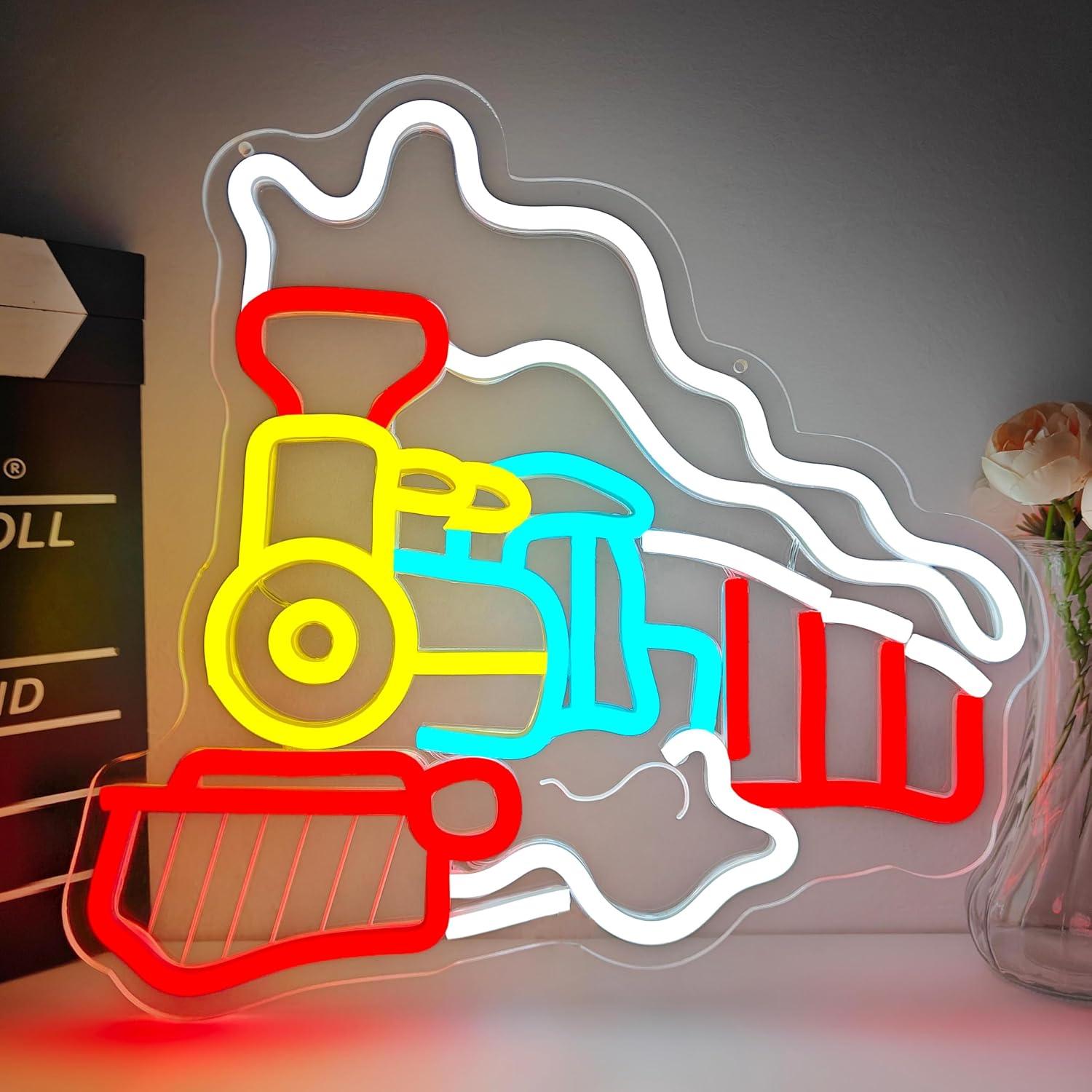 Dampfzug-Neonschild USB-dimmba – Party Games Steam Bewertung und Preis