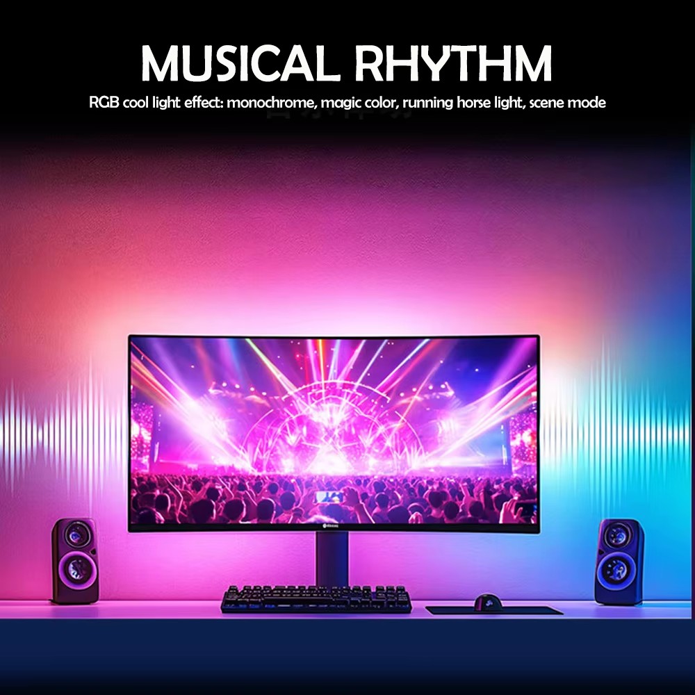 RGB Gaming-Lichtstreifen Monit – Party Games App Bewertung und Preis