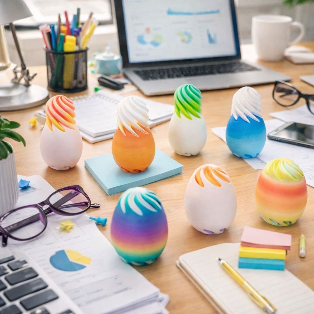 3D-Druck Rotierendes Ei Anti-A – Party Games Easter Egg Bewertung und Preis