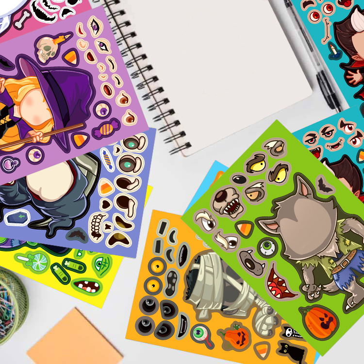 8 Stück/Packung Cartoon Hallow – Party Games Instagram Bewertung und Preis