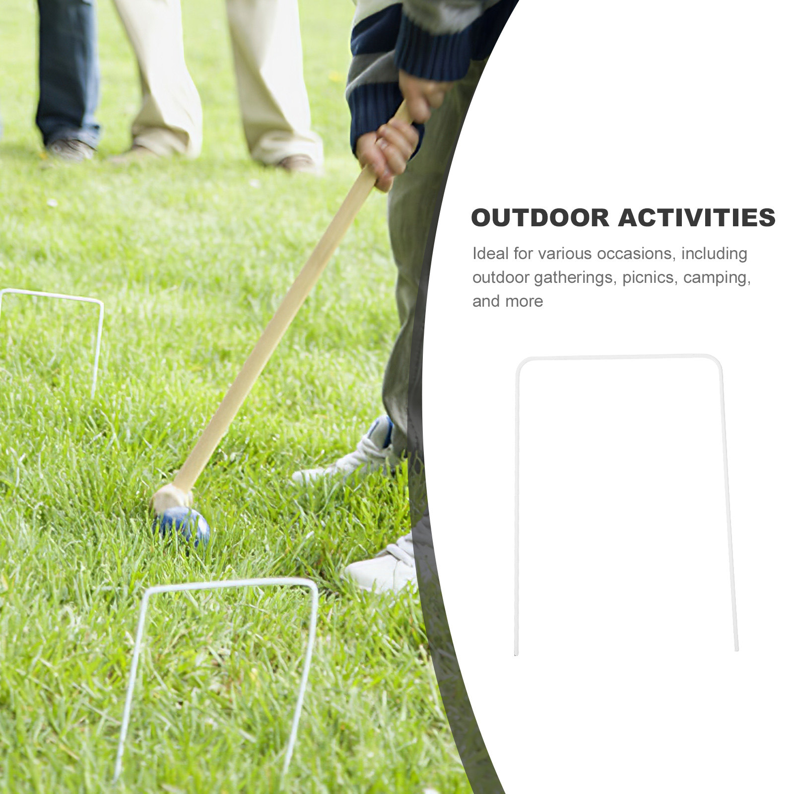 9-teiliges Ersatz-Set für Croq – Croquet Set Lawn Bewertung und Preis