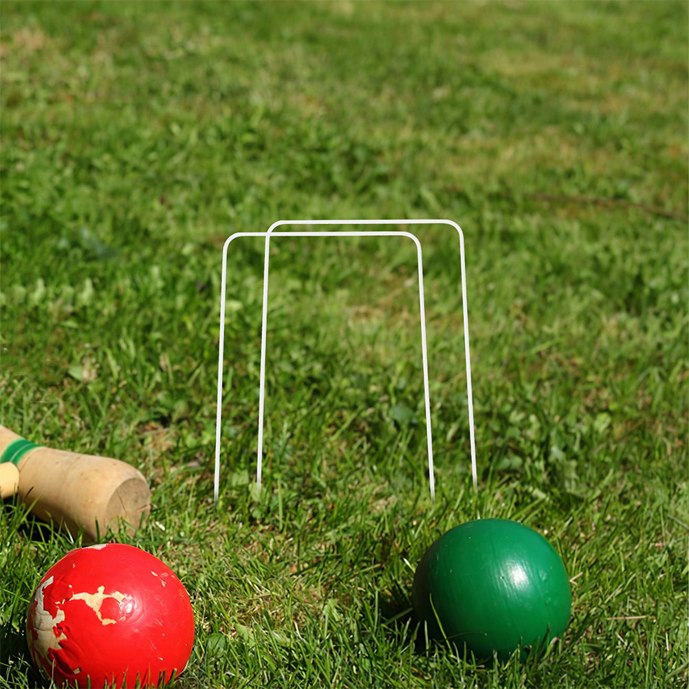 8-teiliges Metall-Kroket-Tor-S – Croquet Set Lawn Bewertung und Preis