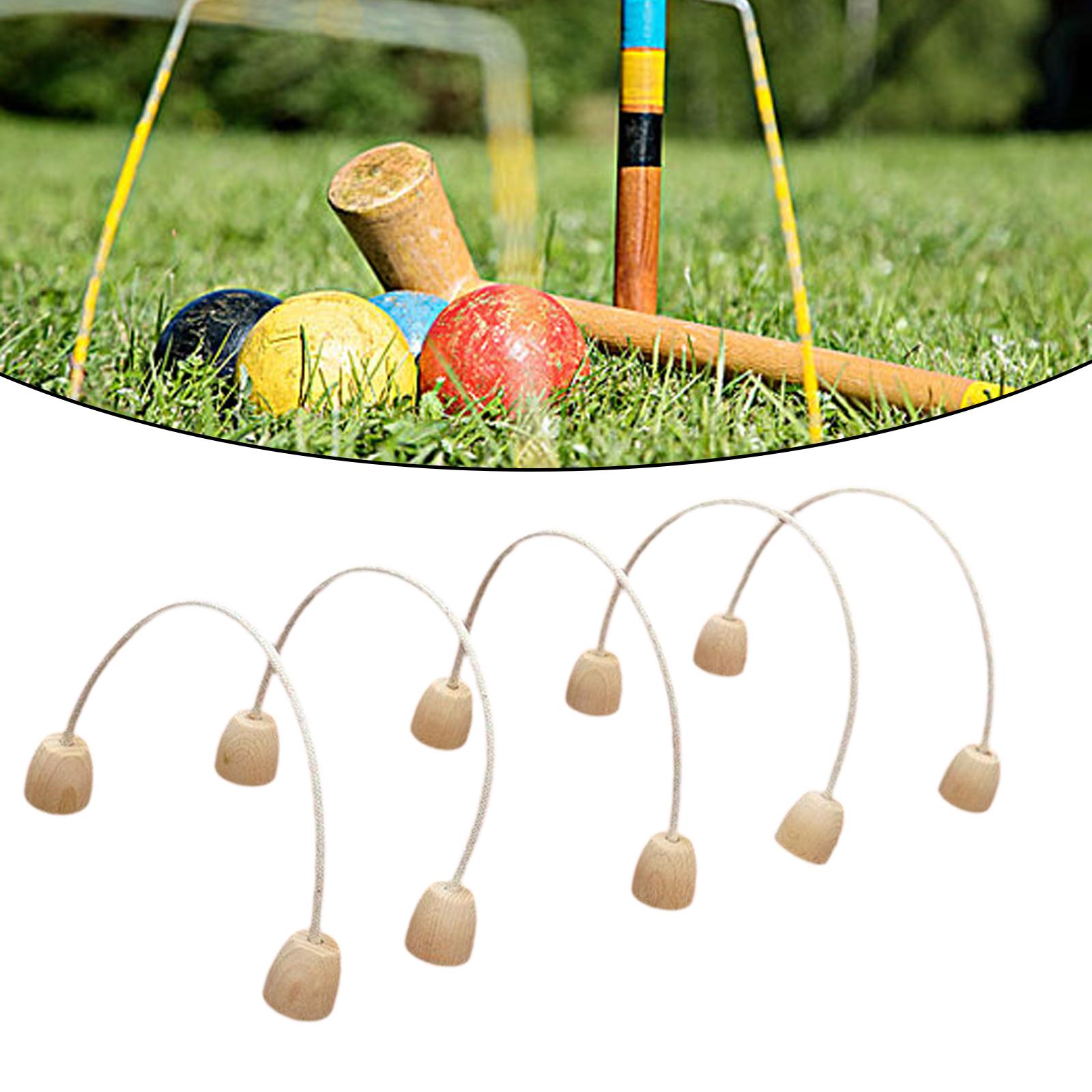 Holz-Croquet-Ringe Outdoor Gat – Croquet Set Lawn Bewertung und Preis